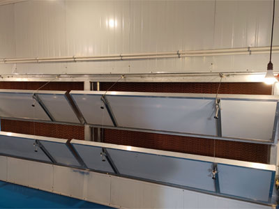 layer cage-cooling equipment-wet curtain